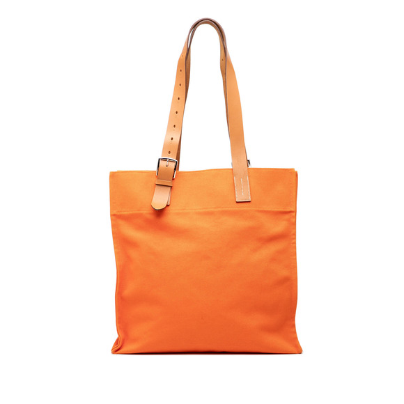 Hermes Handbags - Pre-Loved Hermes Toile Etriviere Shopping Tote
